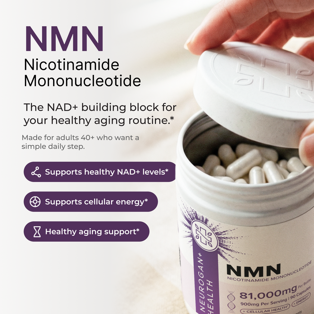 NMN Capsules 900mg