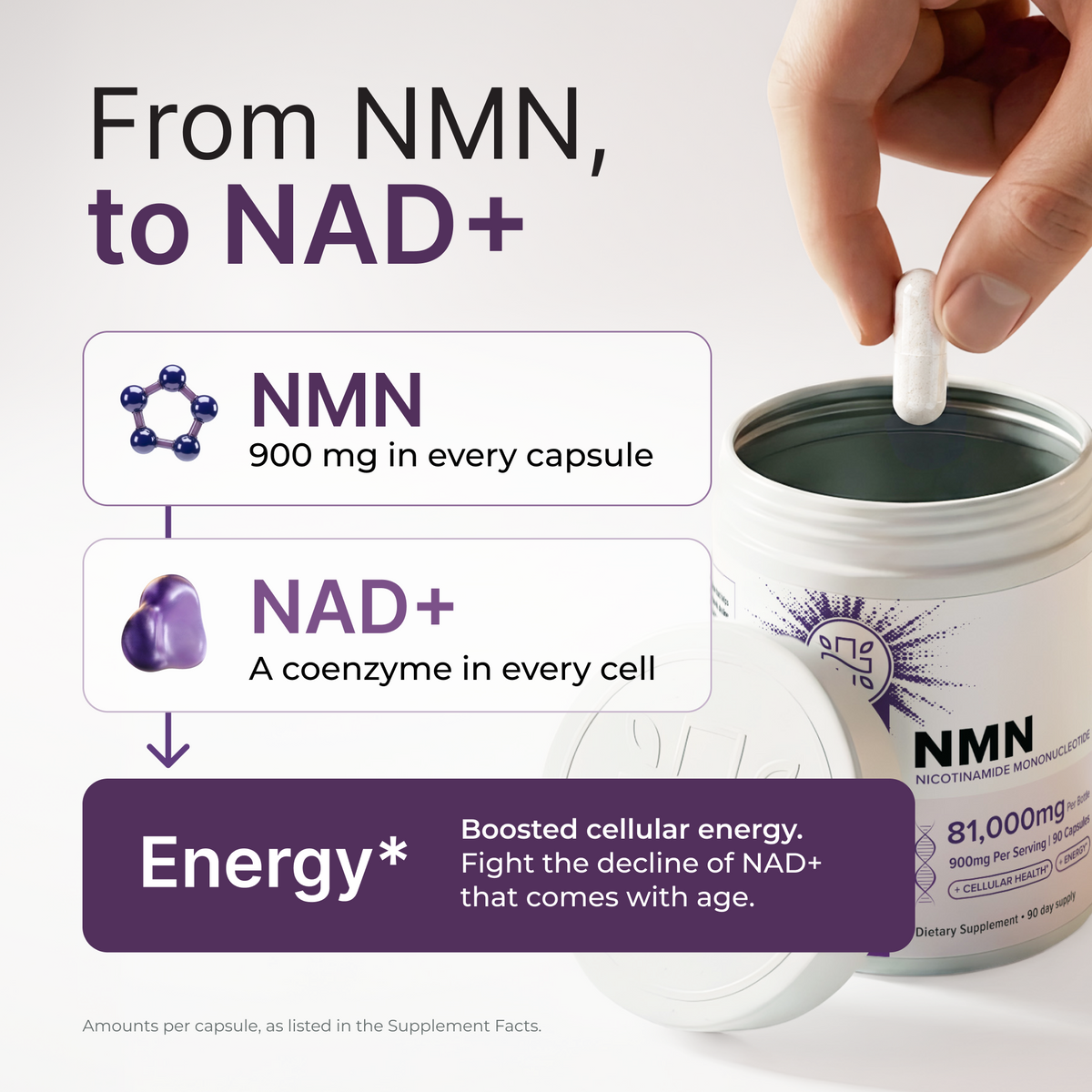 NMN Capsules 900mg