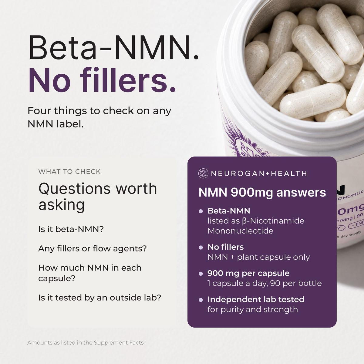 NMN Capsules 900mg