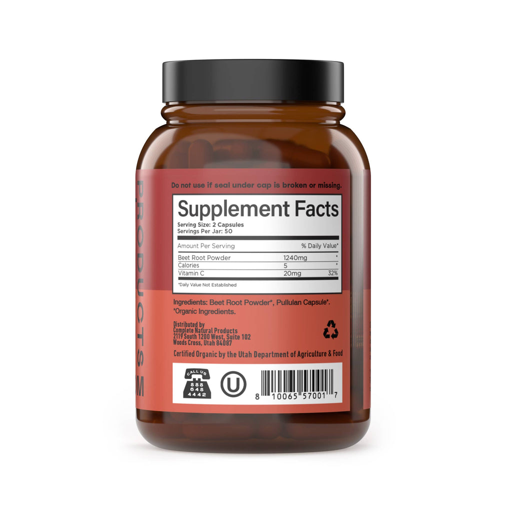 Organic Beet Capsules