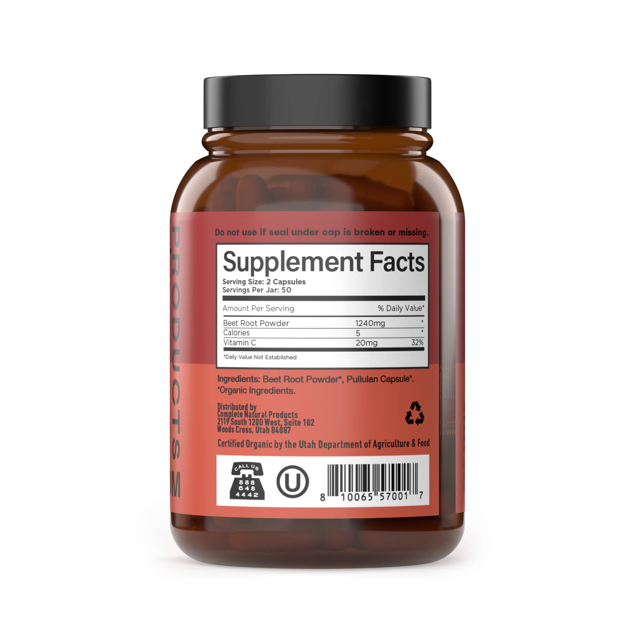 Organic Beet Capsules
