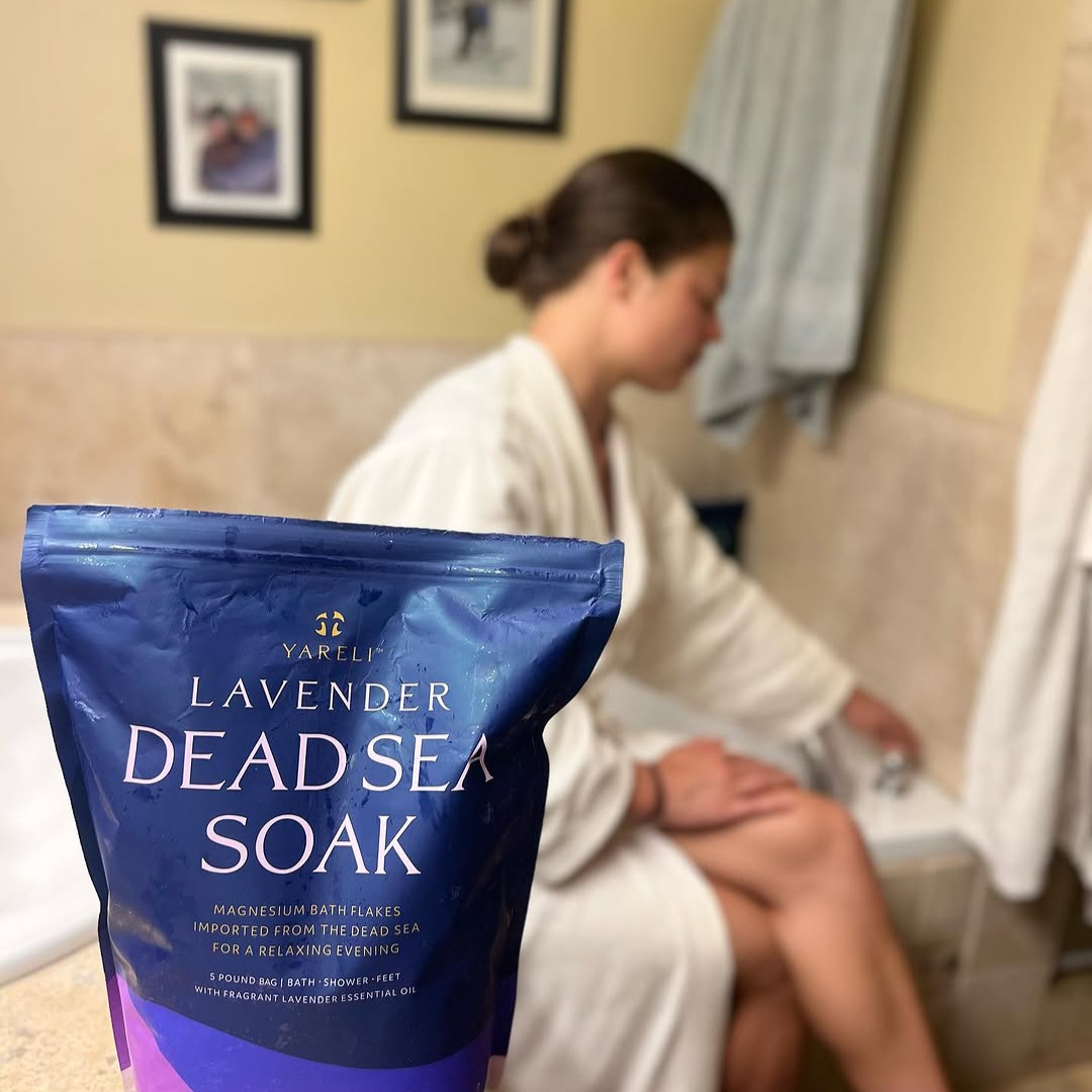 Lavender Dead Sea Salt & Magnesium Bath Soak Flake - 5lb