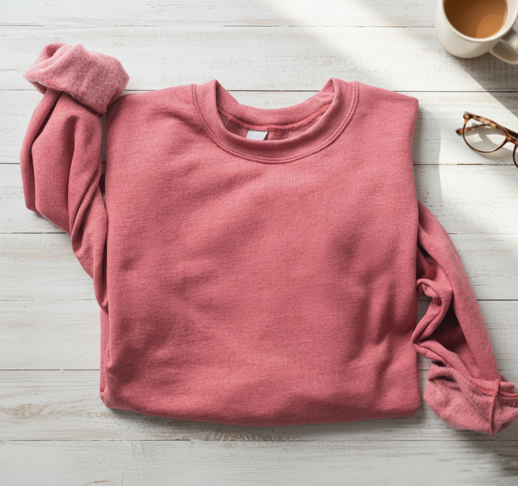 Custom Brand Crewneck Sweatshirt Personalized Logo