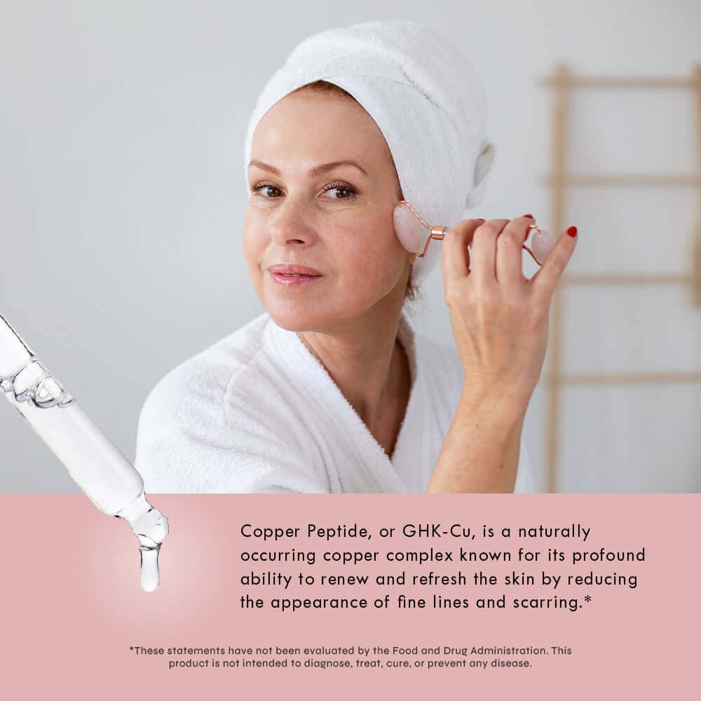Copper Peptide Face + Neck Serum | GHK CU Skin Firming Serum