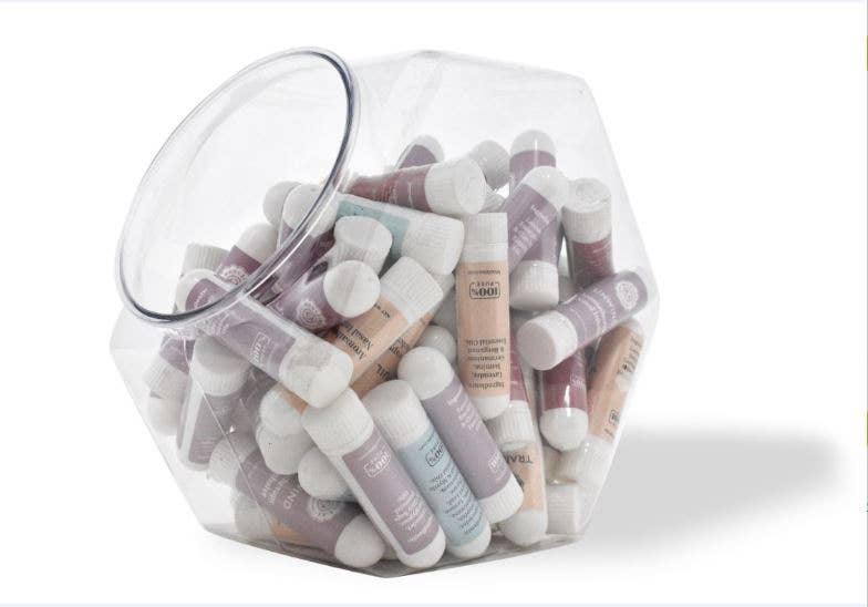 48 Essential Oil Inhalers w Jar BULK!