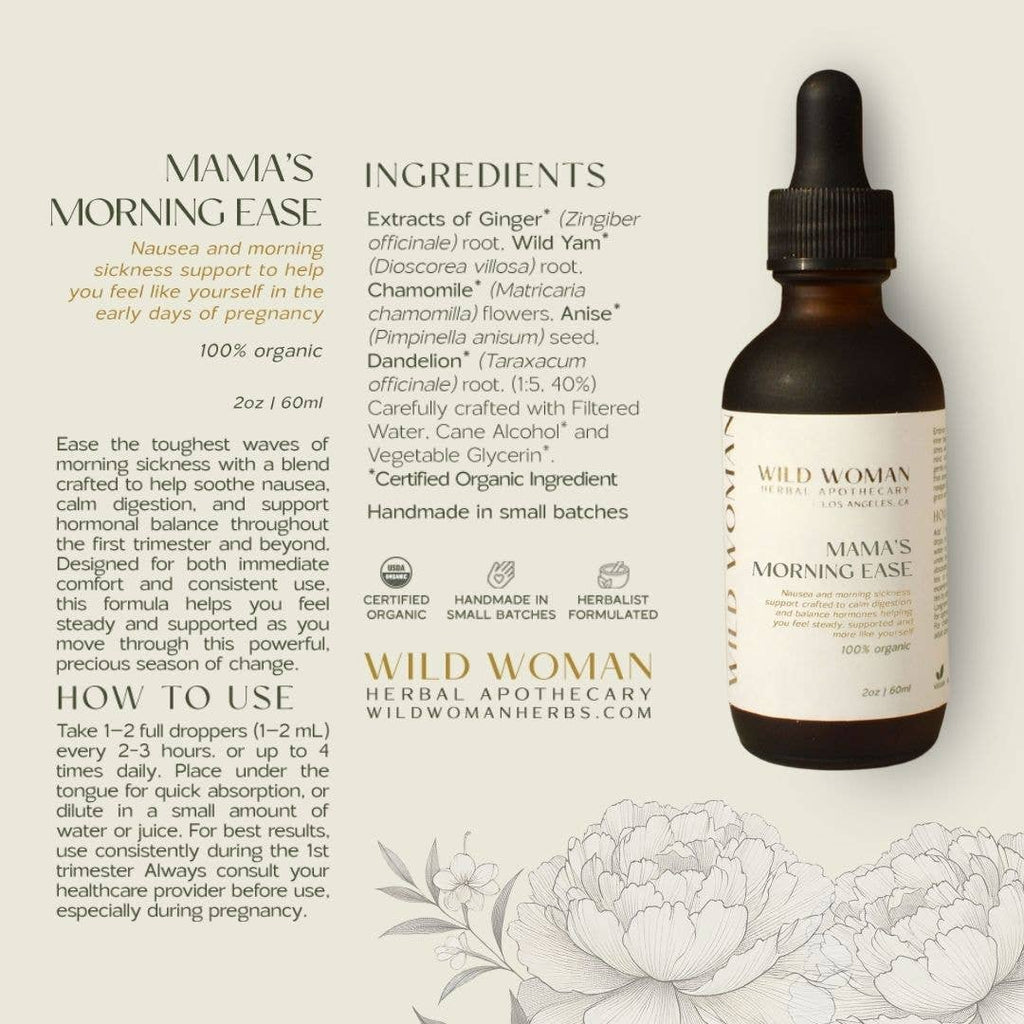 Mama’s Morning Ease | Nausea Morning Sickness Pregnancy