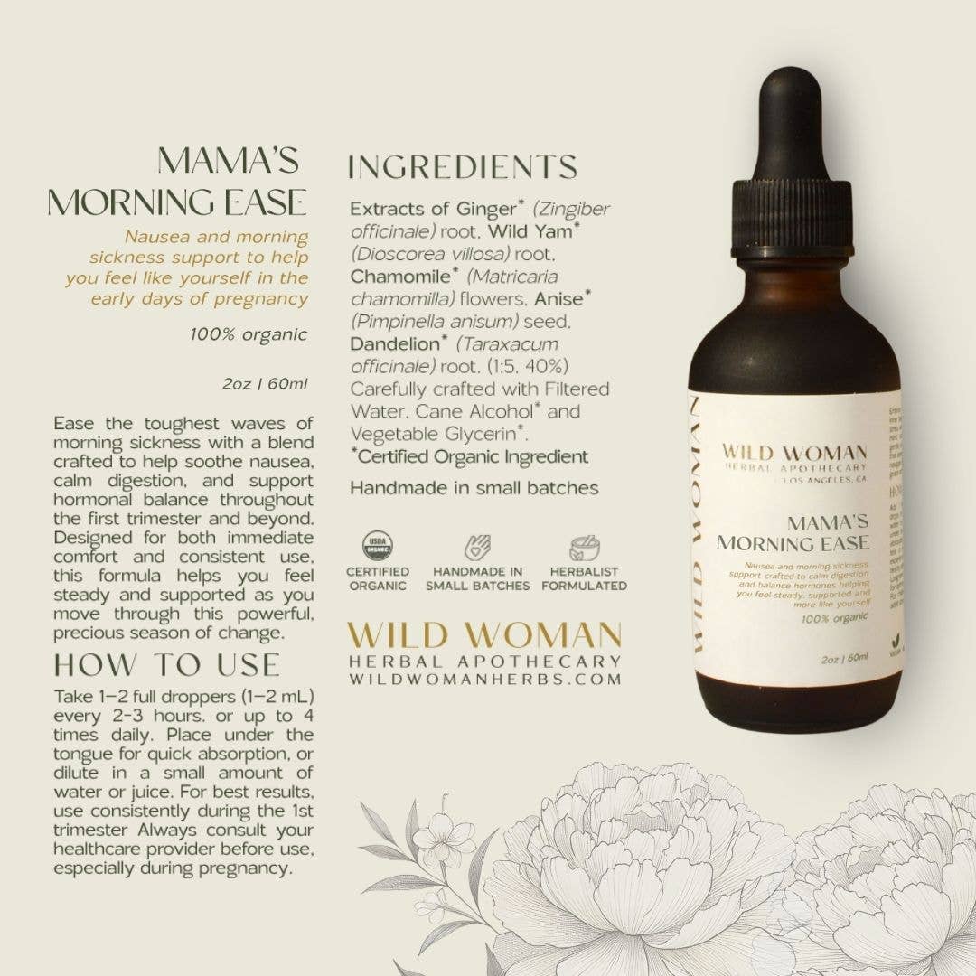 Mama’s Morning Ease | Nausea Morning Sickness Pregnancy