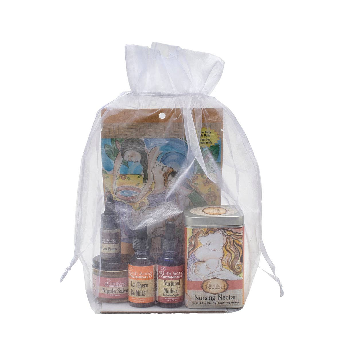 Postpartum Recovery Herbal Gift Set for Breastfeeding Moms & Newborns