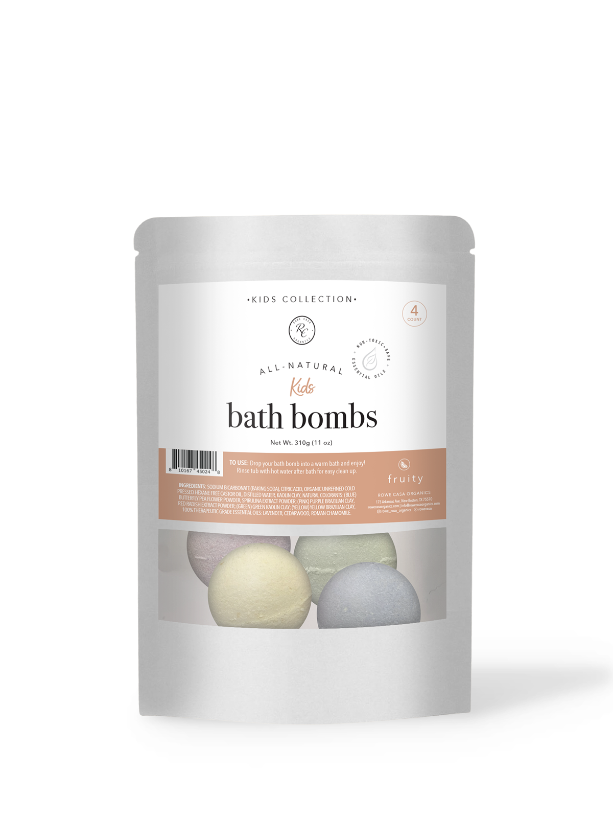 Kids Bath Bombs | 4 count