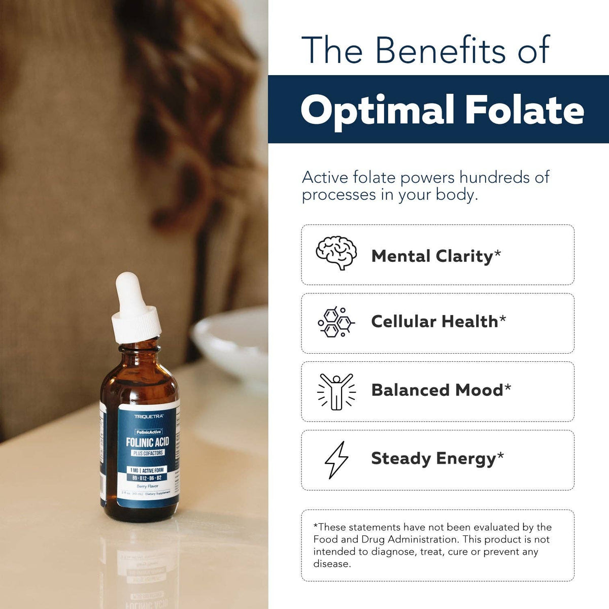 FolinicActive™ Liquid Folinic Acid + B Complex
