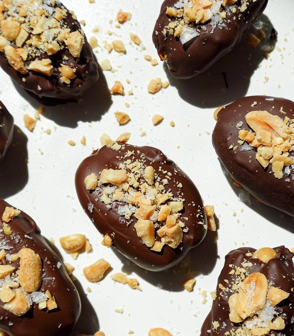 Chocolate Covered Dates with Peanut Butter (3 per pouch)
