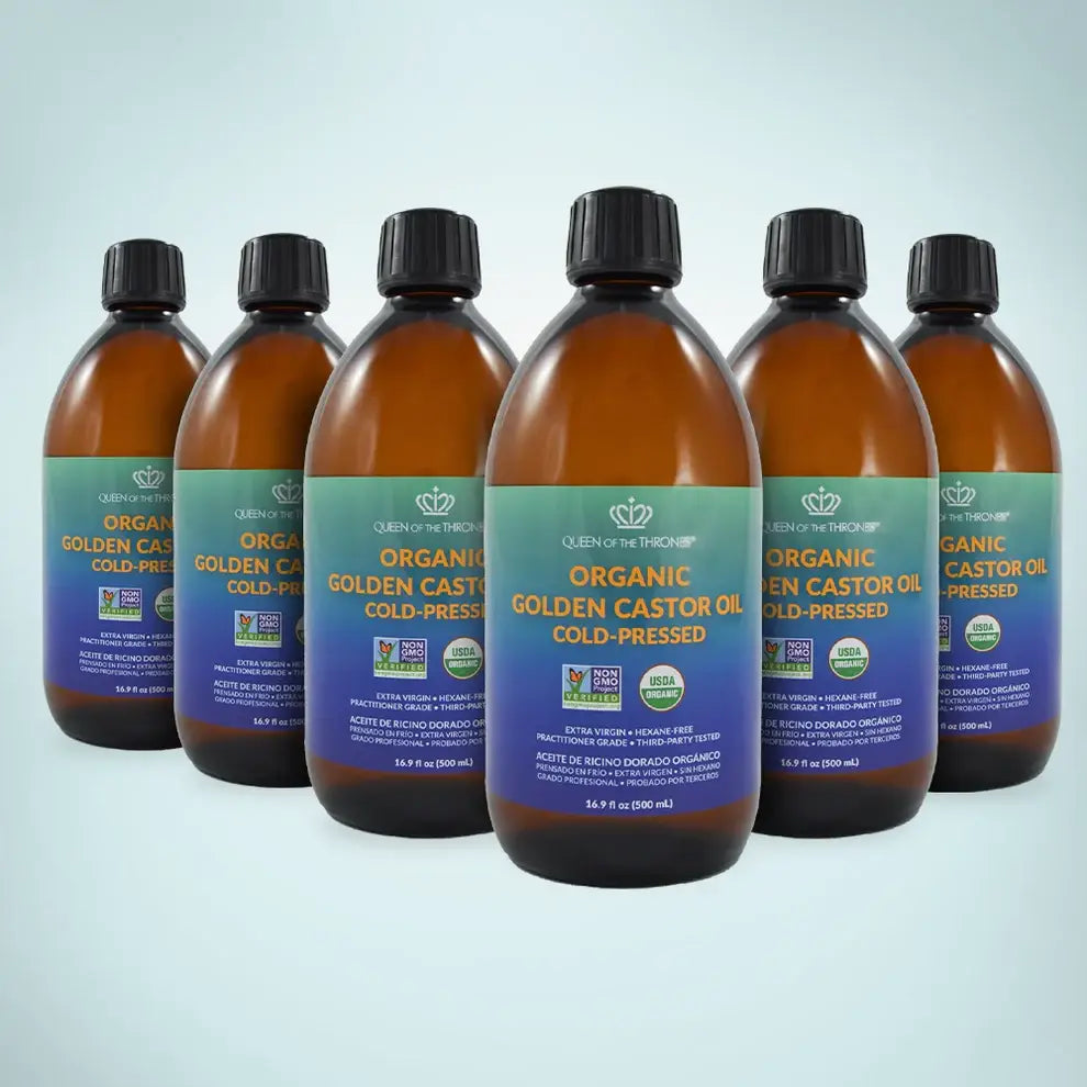 Organic Castor Oil 16.9oz (6 units)