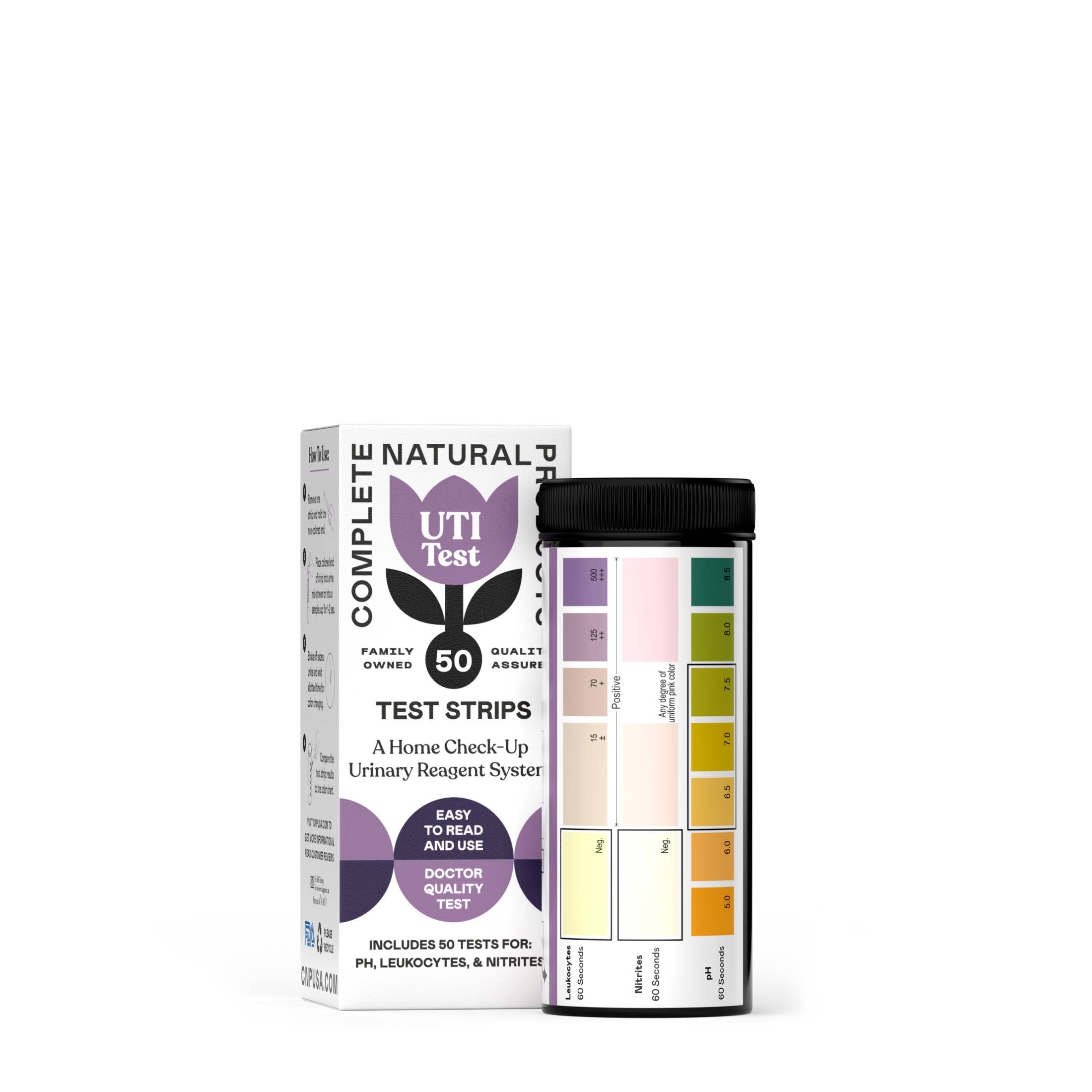 UTI Test Strips - 50 Count