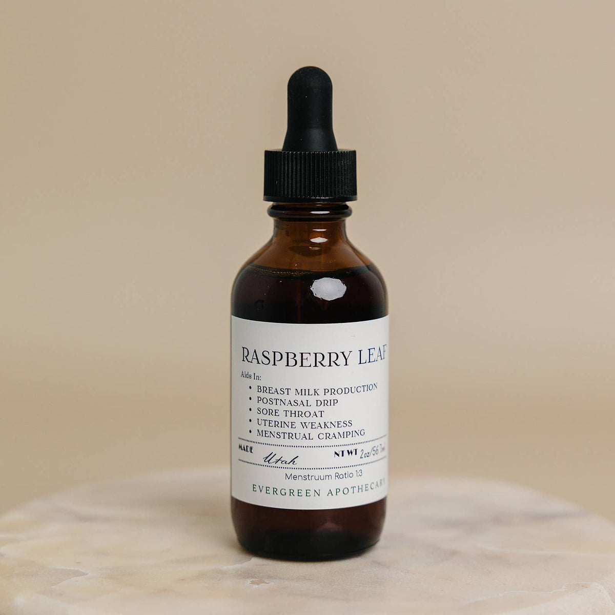 Raspberry Leaf Tincture, 2oz