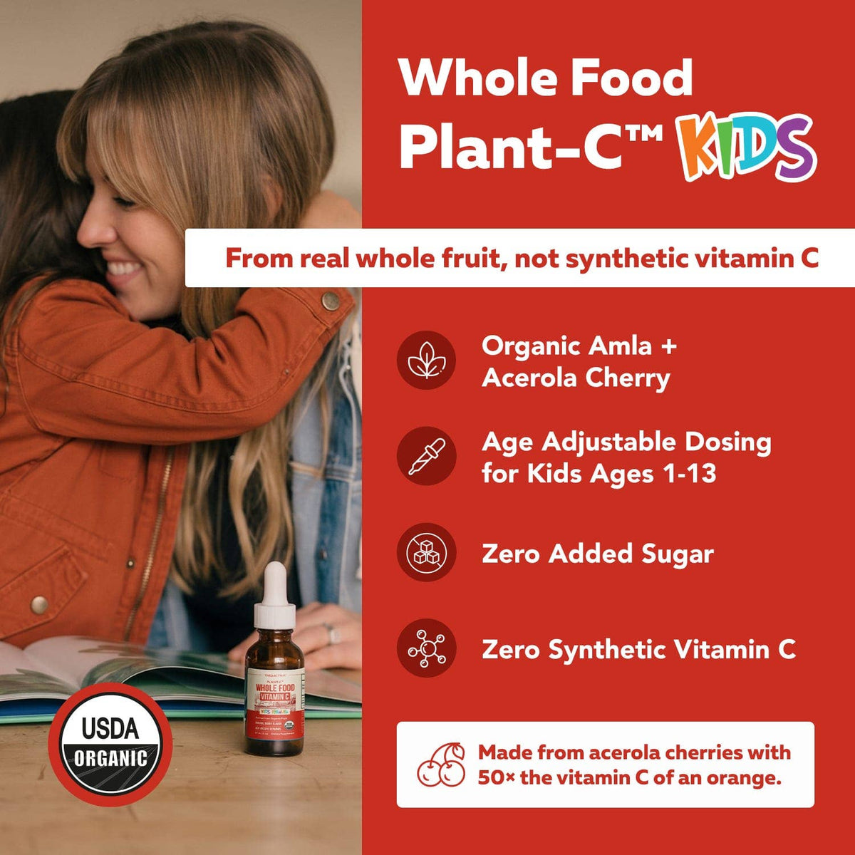 Plant C™ Kids - Whole-Food Vitamin C Liquid Drops