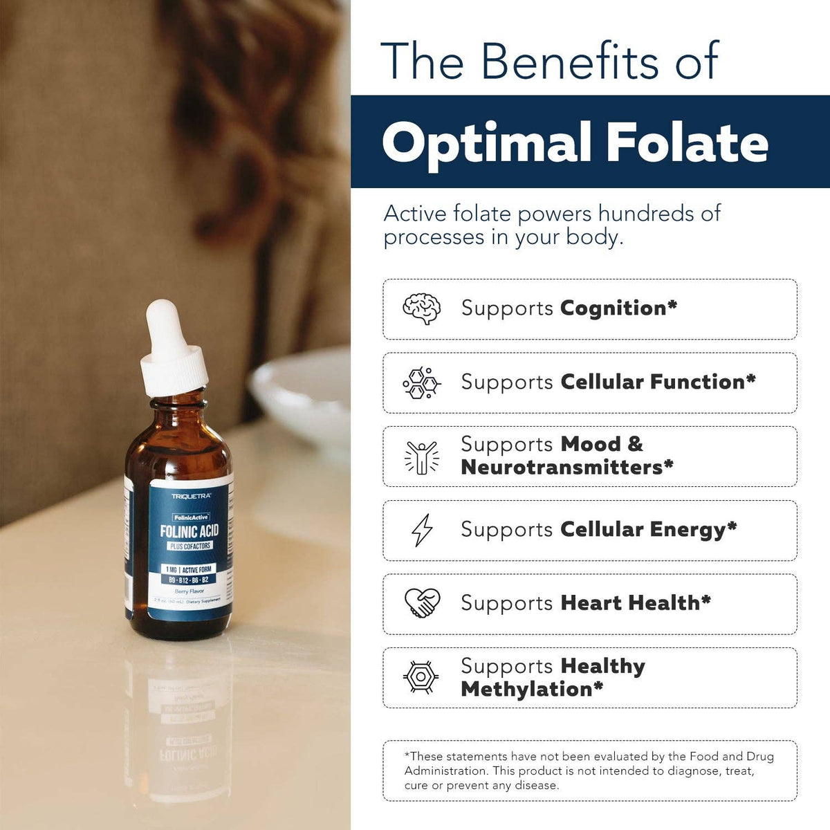 FolinicActive™ Liquid Folinic Acid + B Complex