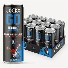 Jocko Go Energy Drink Nitro Pop 12oz Single Beverage