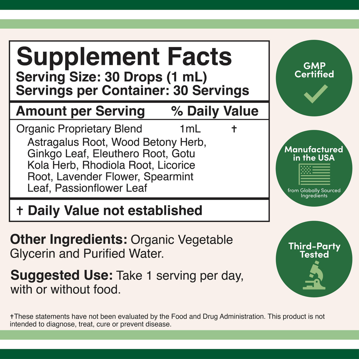 Adrenal Support Drops