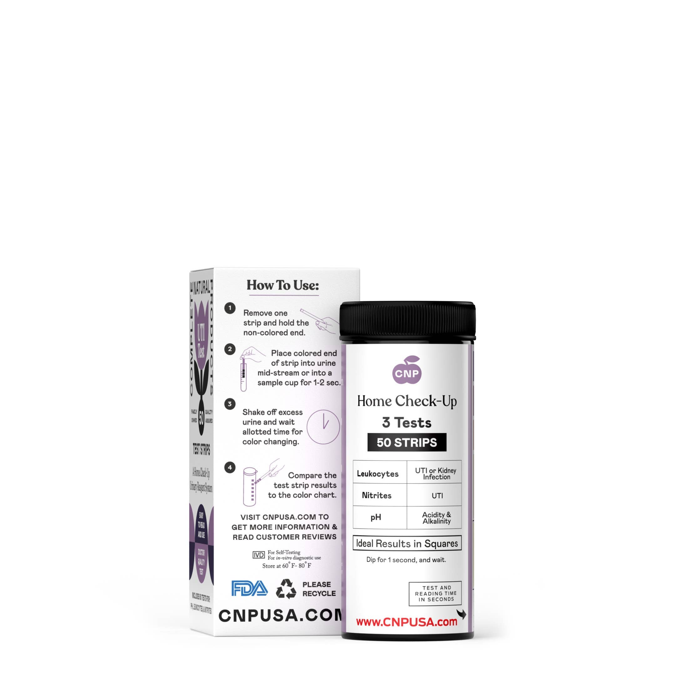 UTI Test Strips - 50 Count