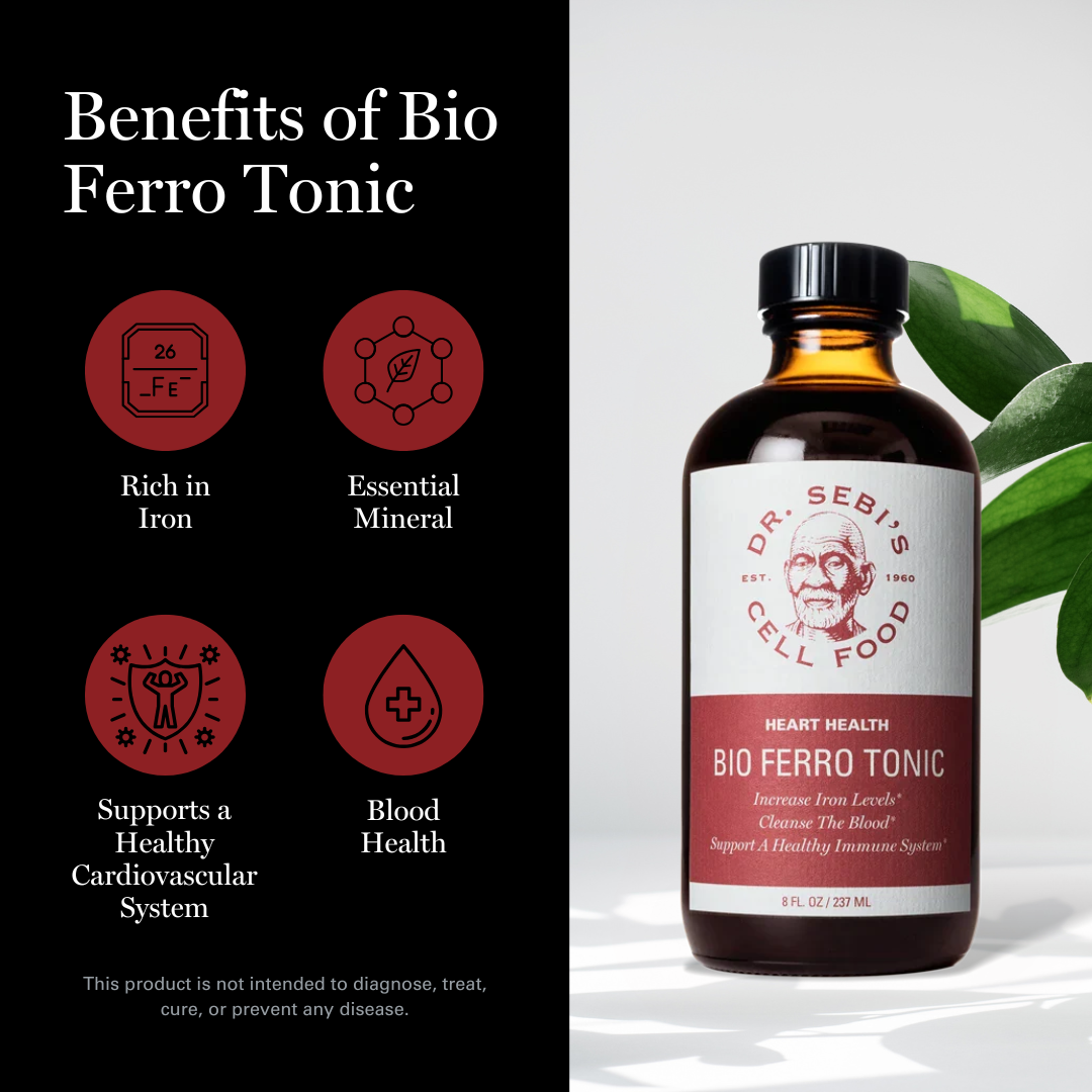 Bio Ferro Tonic - Natural Iron Support