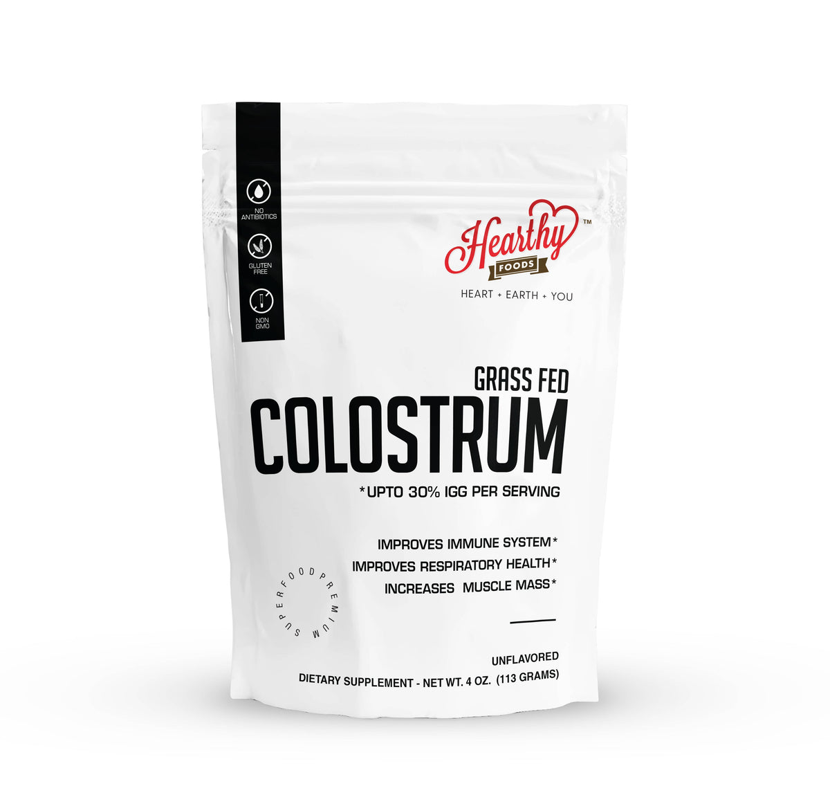 Grass Fed Colostrum Powder, Keto, Immunity, Gut Healthy, GF