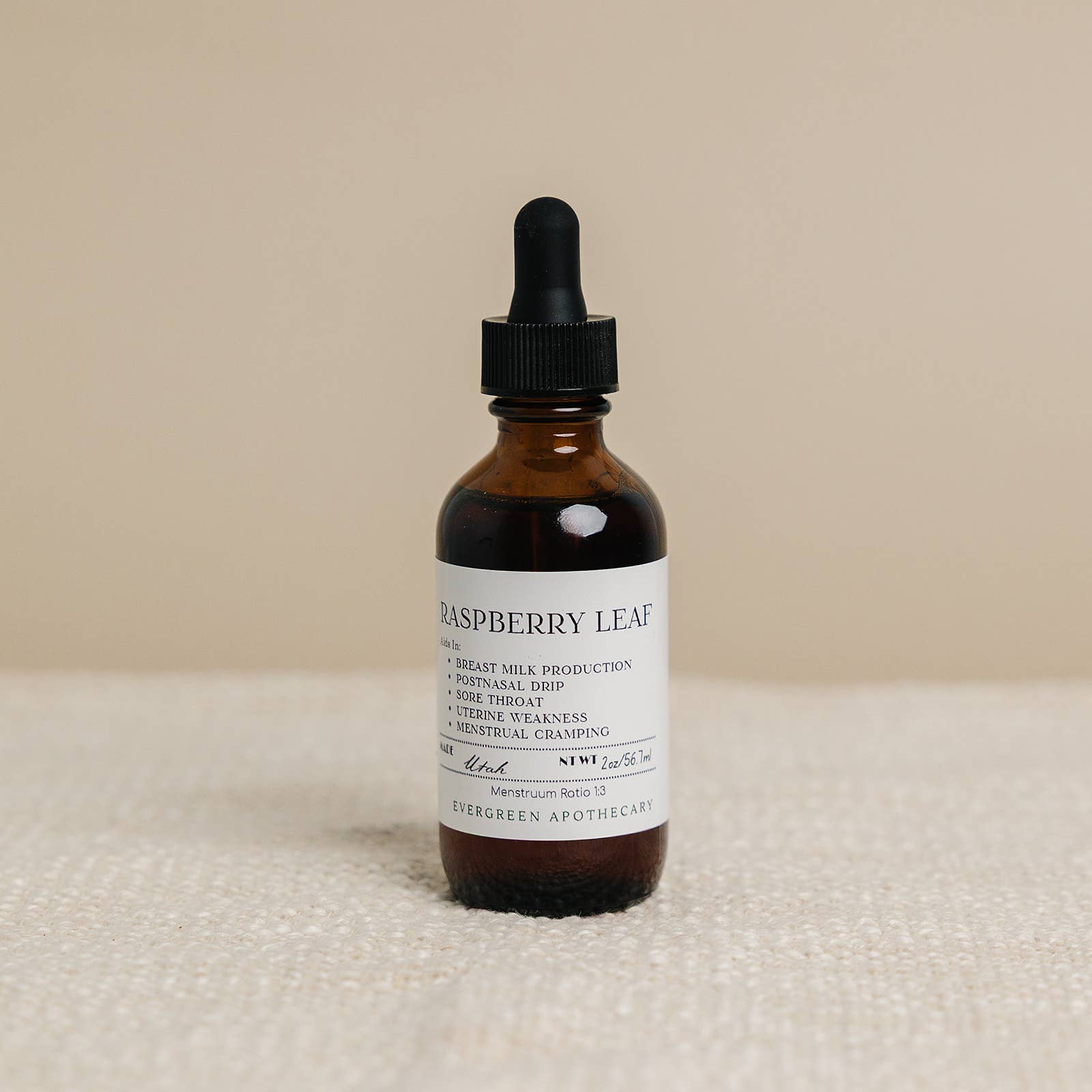 Raspberry Leaf Tincture, 2oz