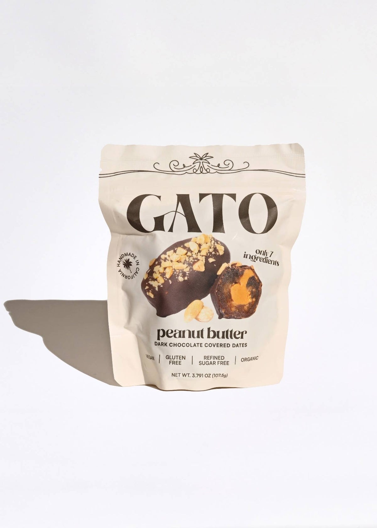 Chocolate Covered Dates with Peanut Butter (3 per pouch)