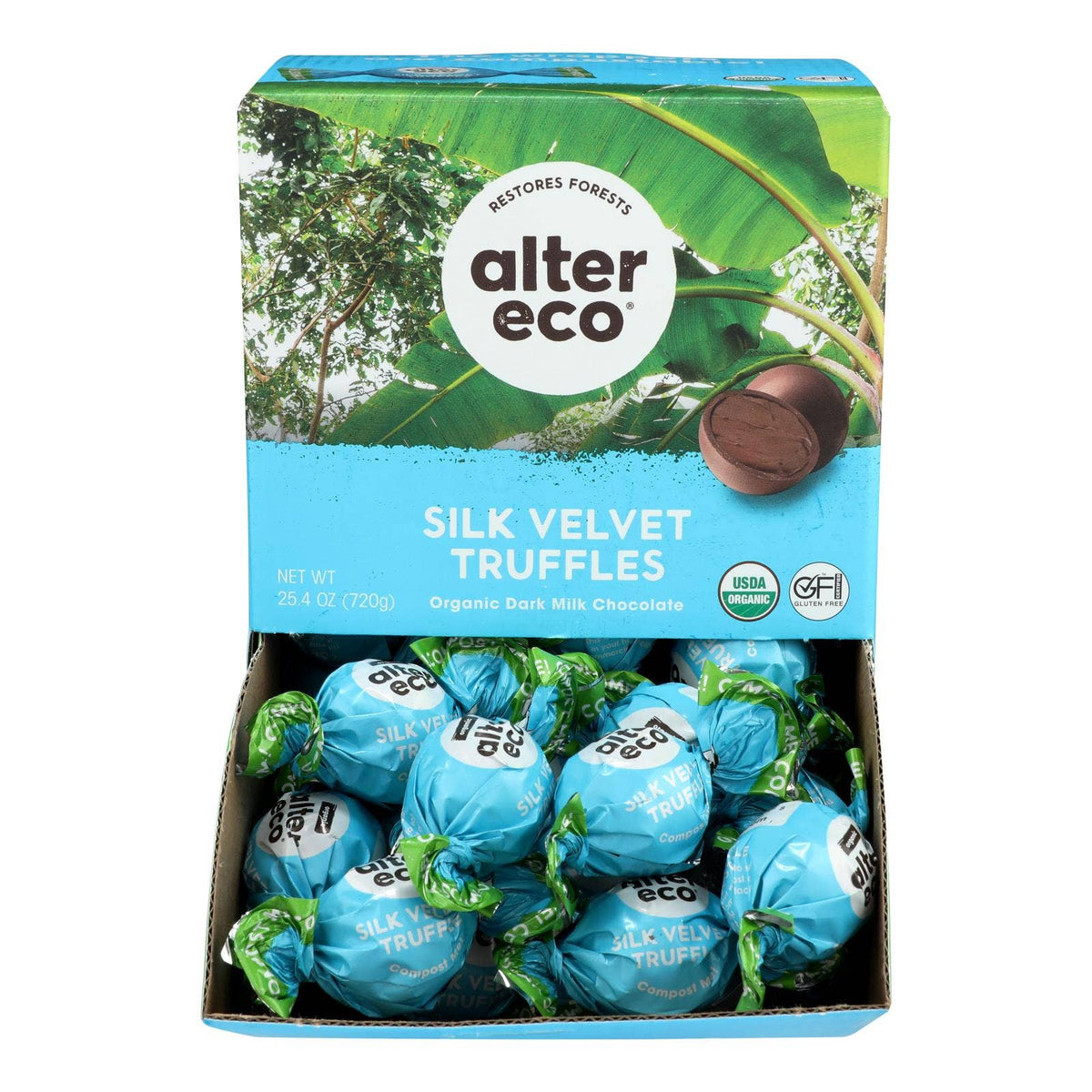 Alter Eco Organic Velvet Truffles .42 oz - Case of 60