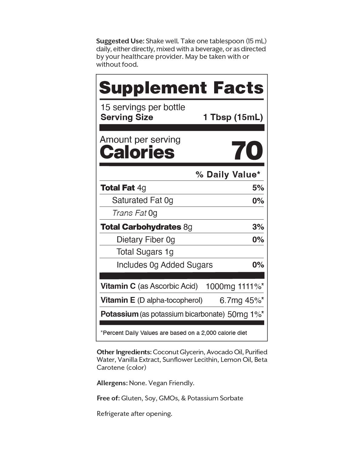 Liposomal Vitamin C