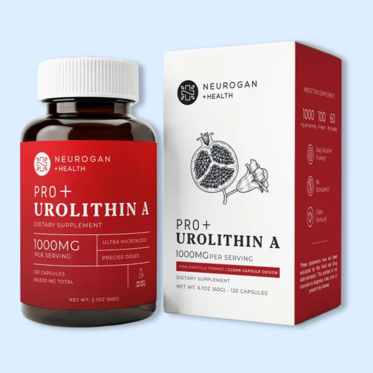 Urolithin A Pro Capsules | High Strength Mitophagy Support