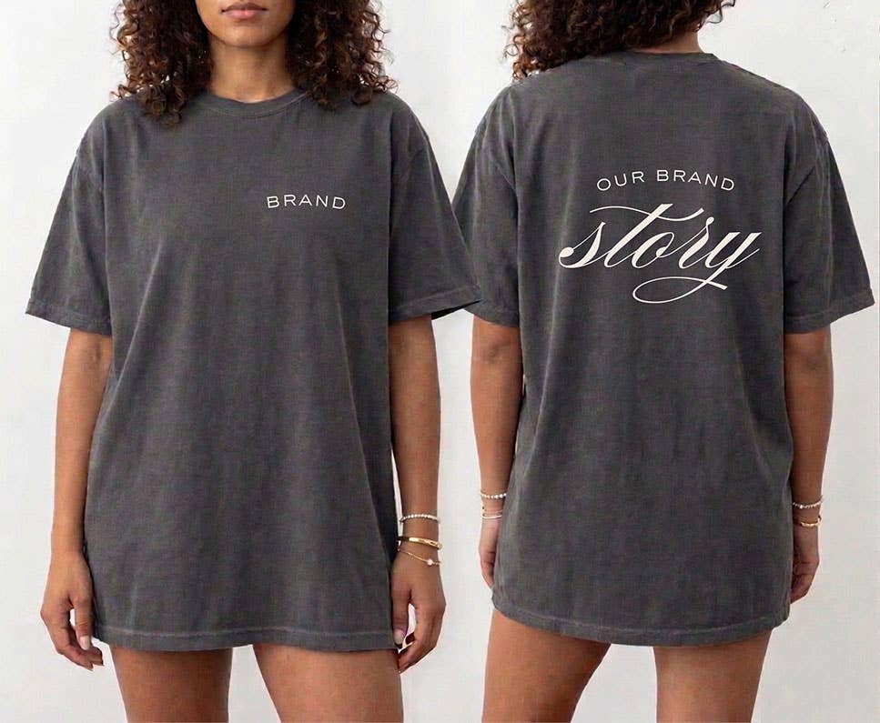 Custom Logo Comfort Colors T-Shirt | Custom Business Shirts