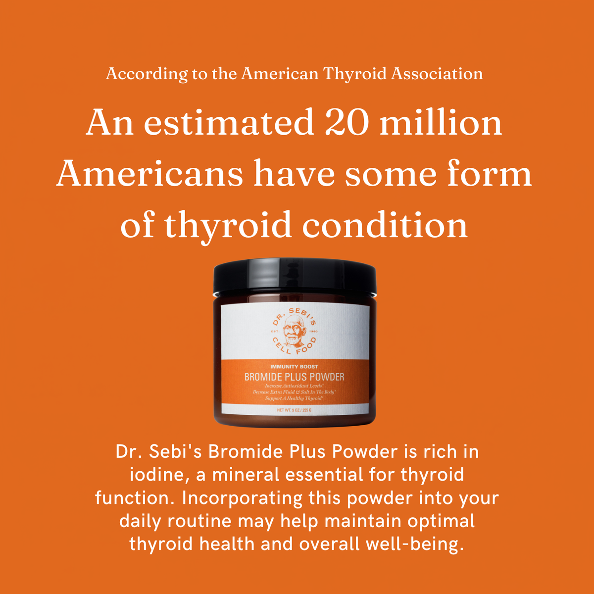 Bromide Plus Powder - Sea Moss Mineral Support