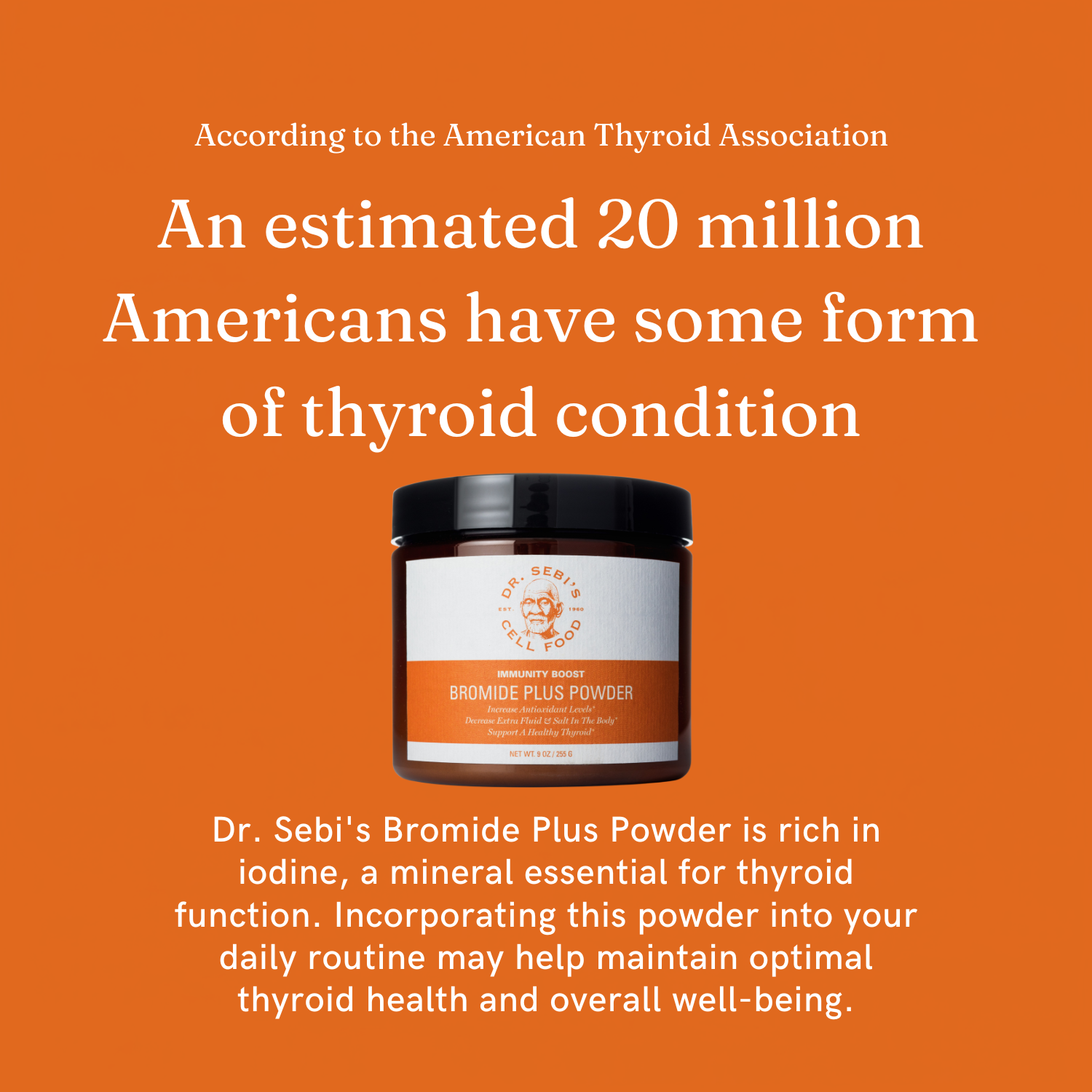 Bromide Plus Powder - Sea Moss Mineral Support