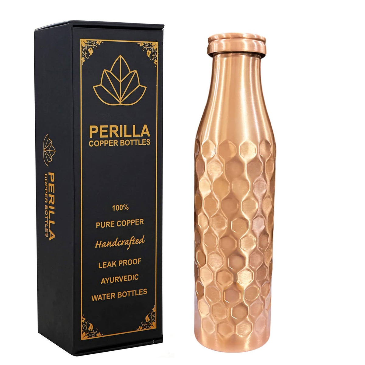 BMC Diamond Copper Water Bottle 32.12 Oz