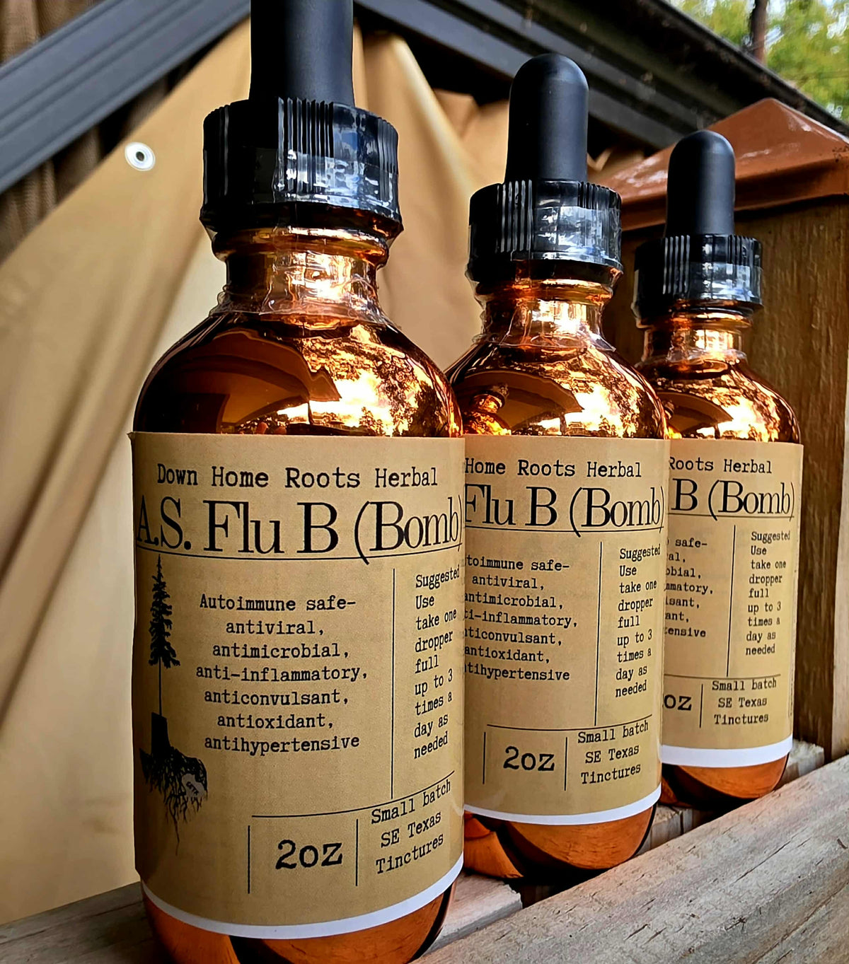 A.S. Flu B (bomb) tincture