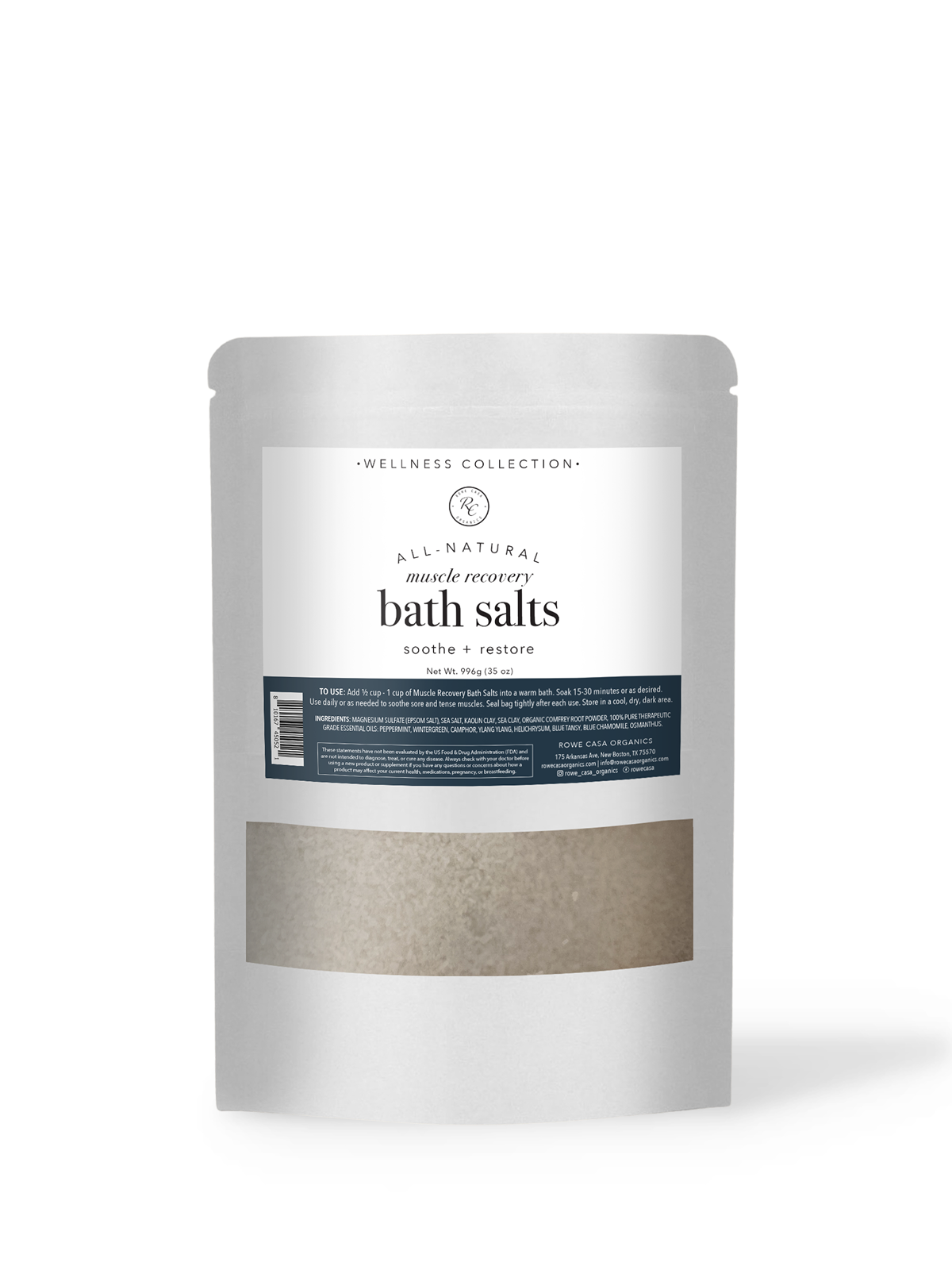 Muscle Recovery Bath Salts | 35 oz