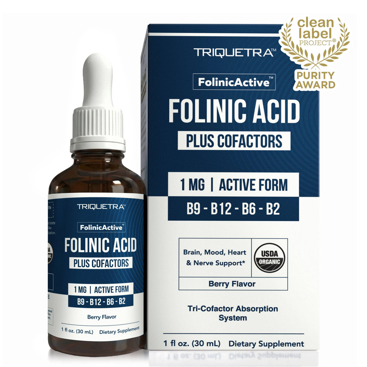 FolinicActive™ Liquid Folinic Acid + B Complex