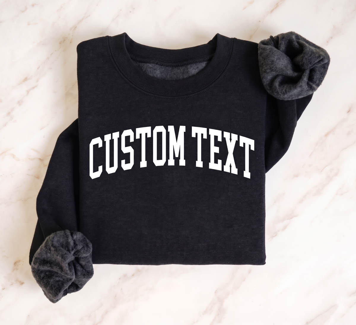 Custom Brand Crewneck Sweatshirt Personalized Logo