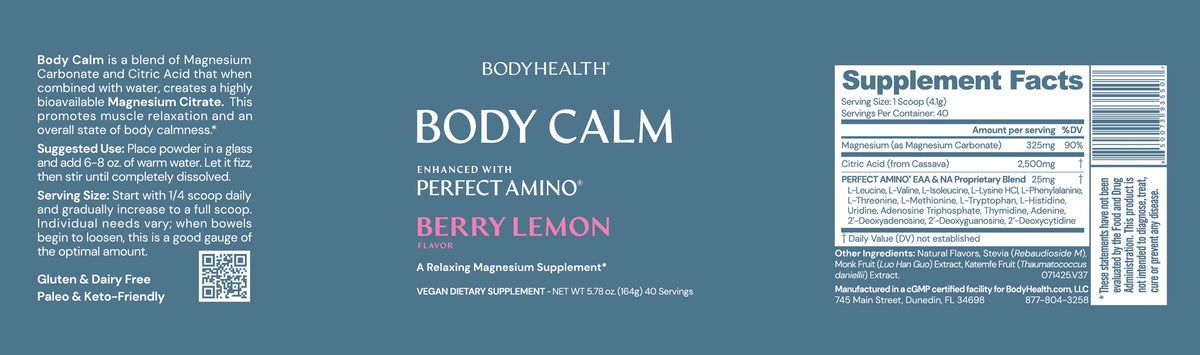 BodyHealth Body Calm Magnesium Drink