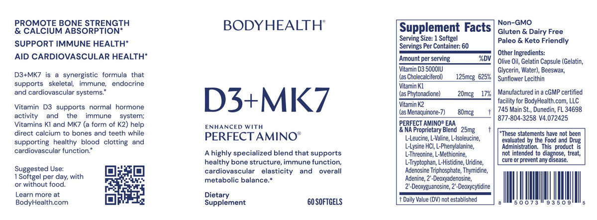 BodyHealth D3 + MK7