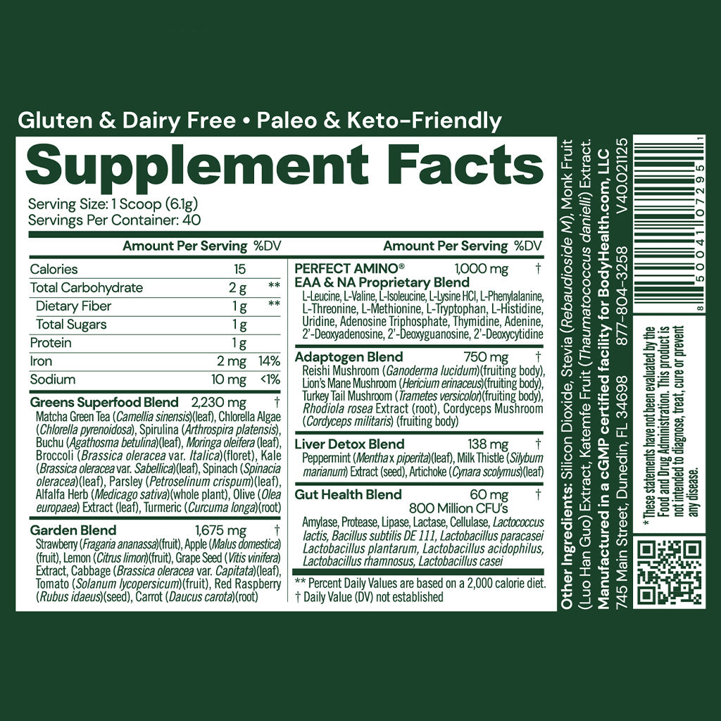 Body Health-GREENS