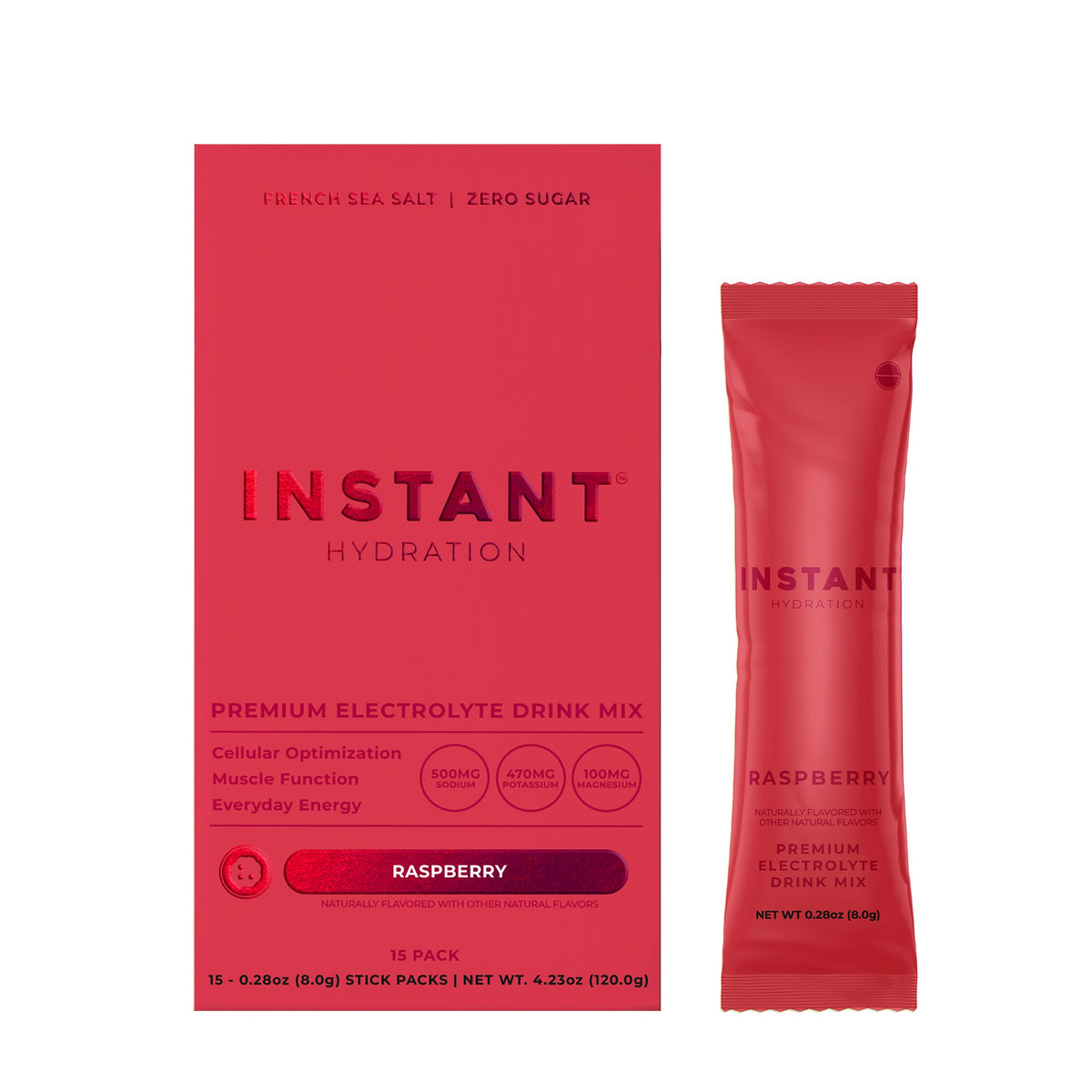 Instant Hydration Premium Electrolyte Drink Mix — 15 Count
