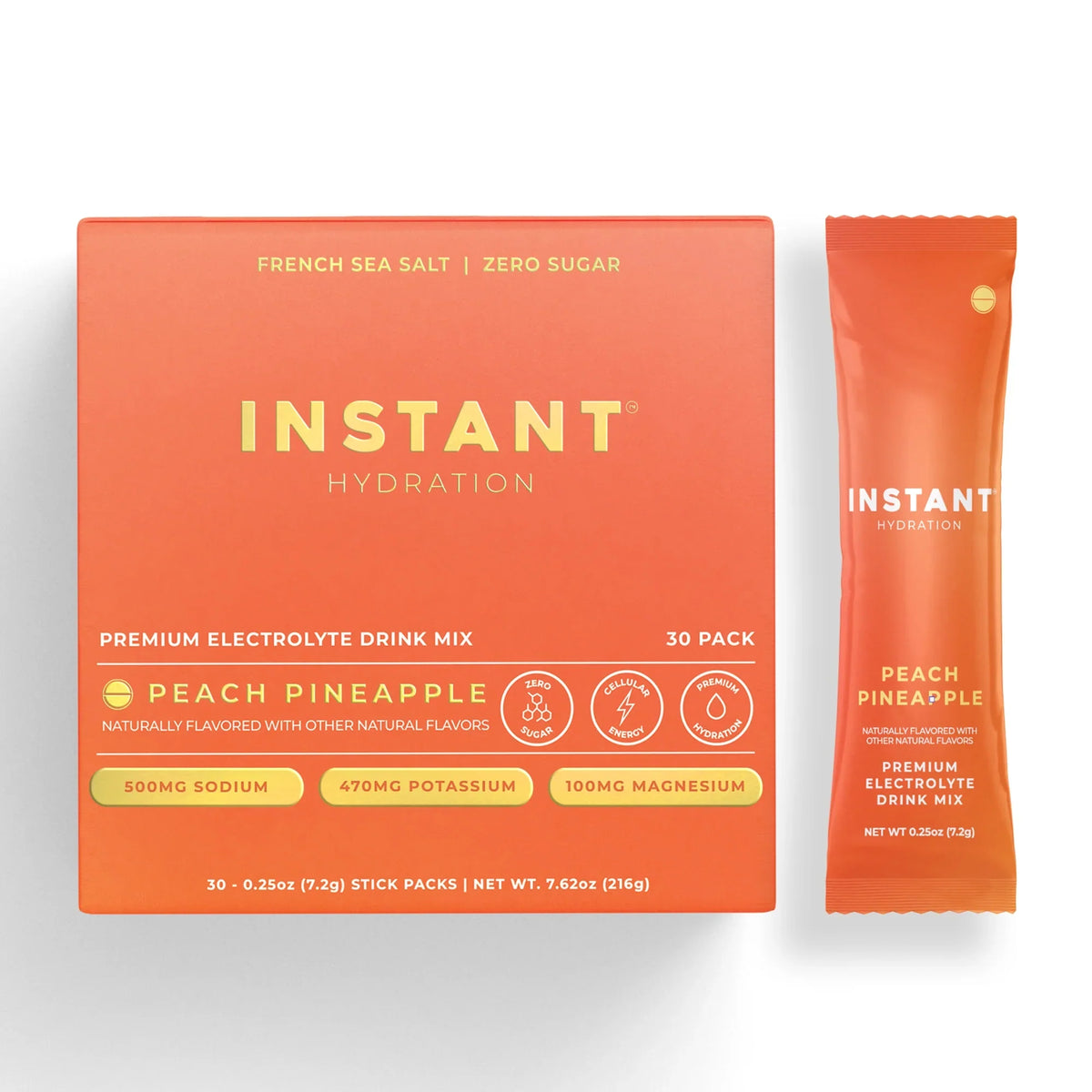 Instant Hydration Premium Electrolyte Drink Mix — 30 Count
