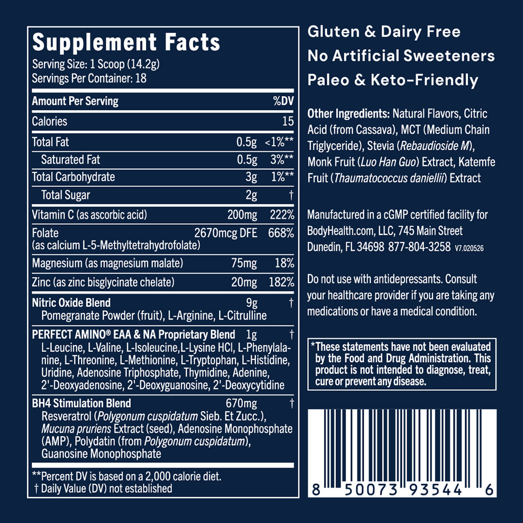 Body Health-PERFECT AMINO PRE-WORKOUT
