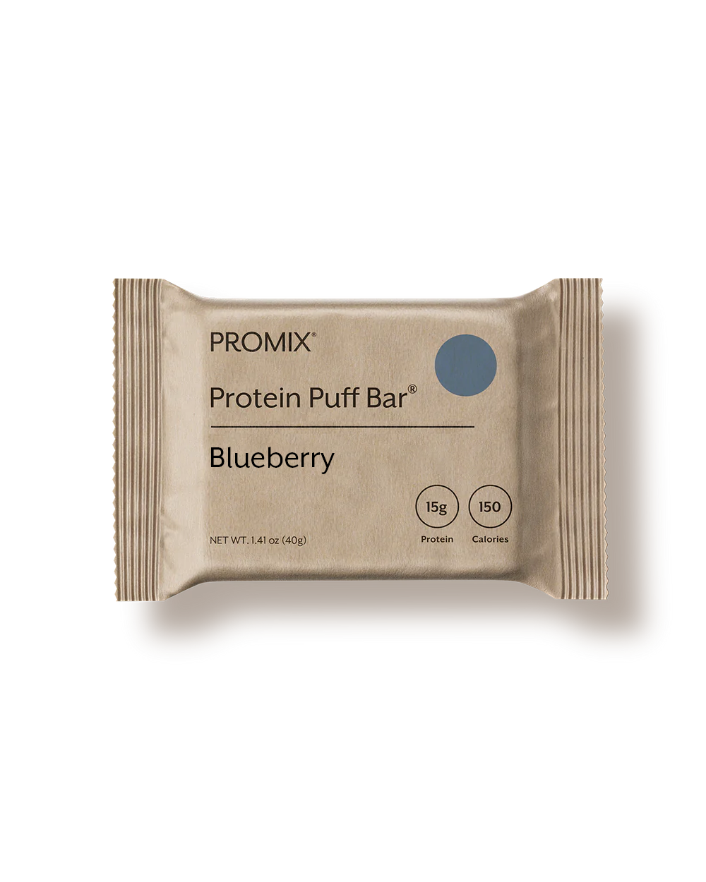 Blueberry Protein Puff Bars product packaging