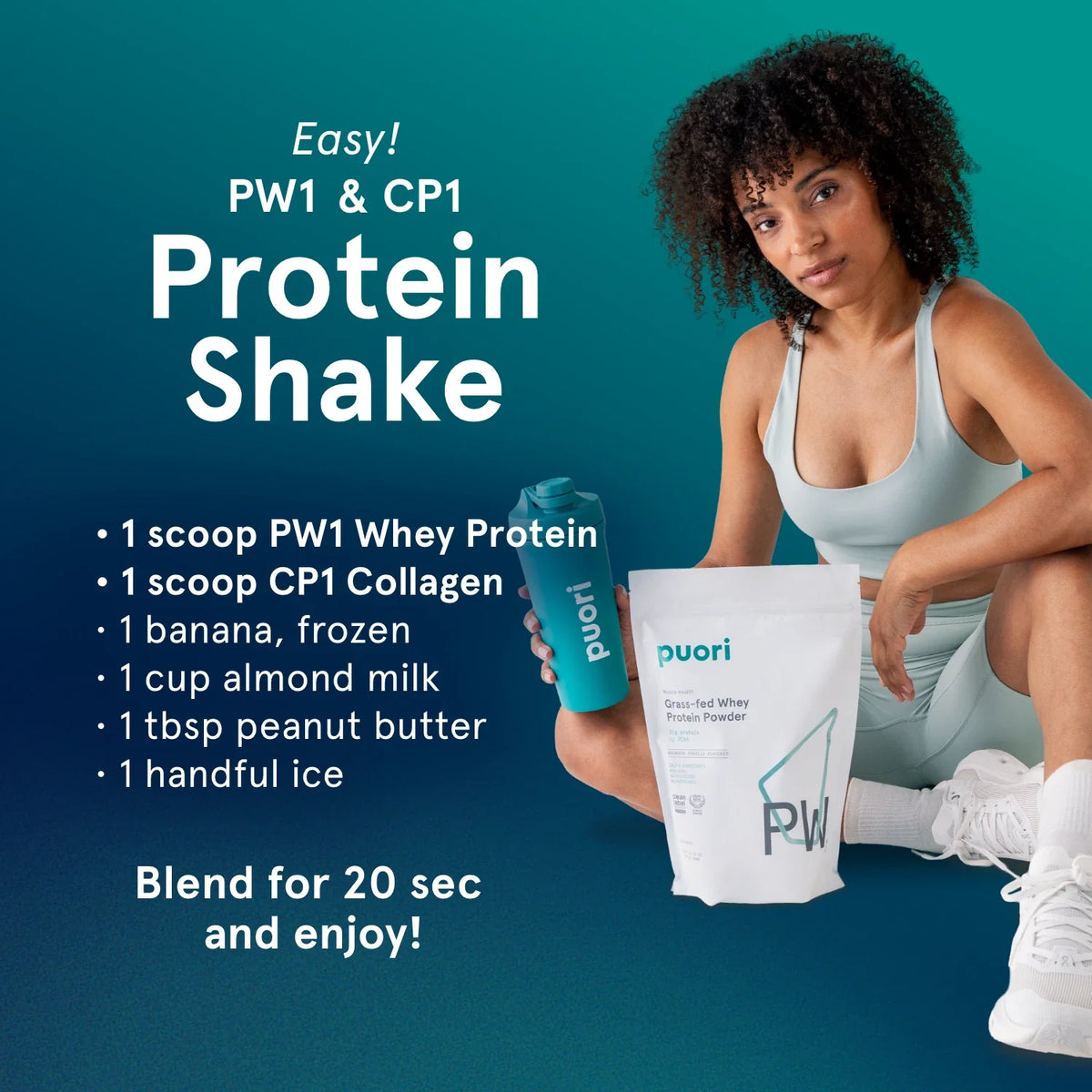 PW1 - Grass-fed Whey Protein with Bourbon Vanilla