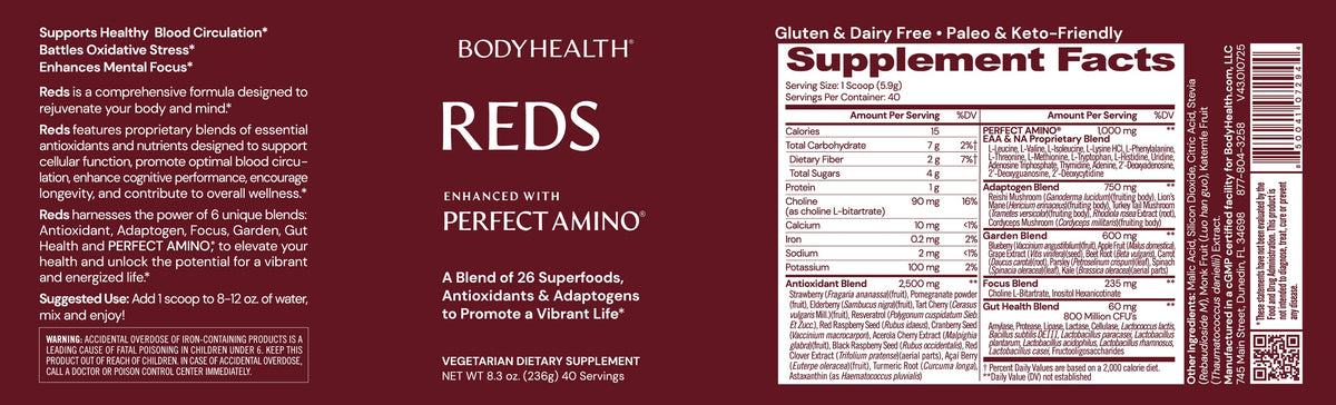 BodyHealth Reds