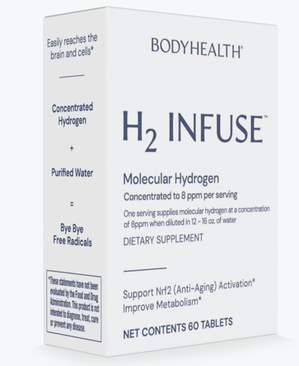 BodyHealth H2 Infuse Molecular Hydrogen Tablets