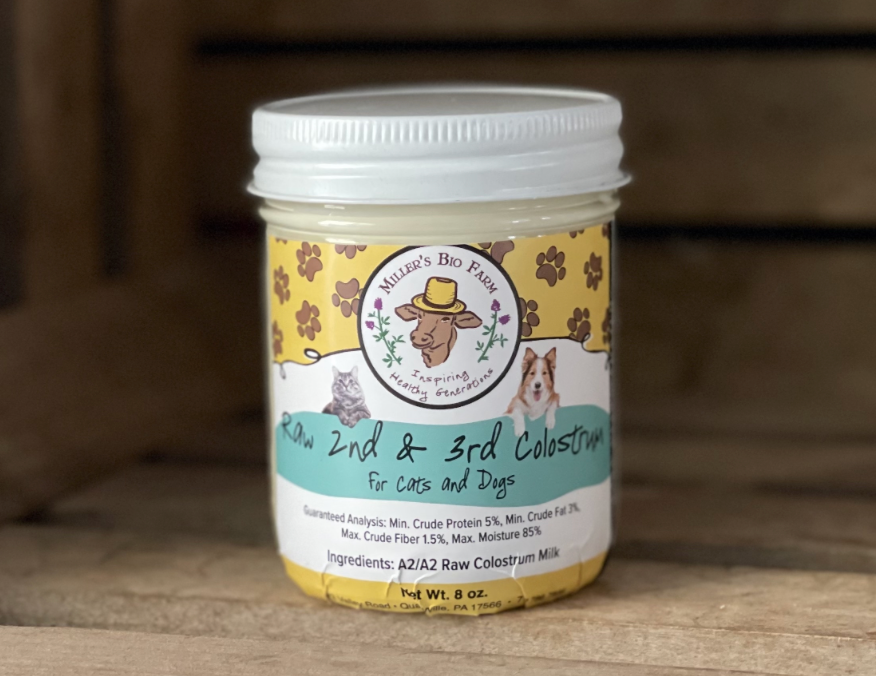 8oz - Raw Second/Third Milking A2/A2 Colostrum(Glass)