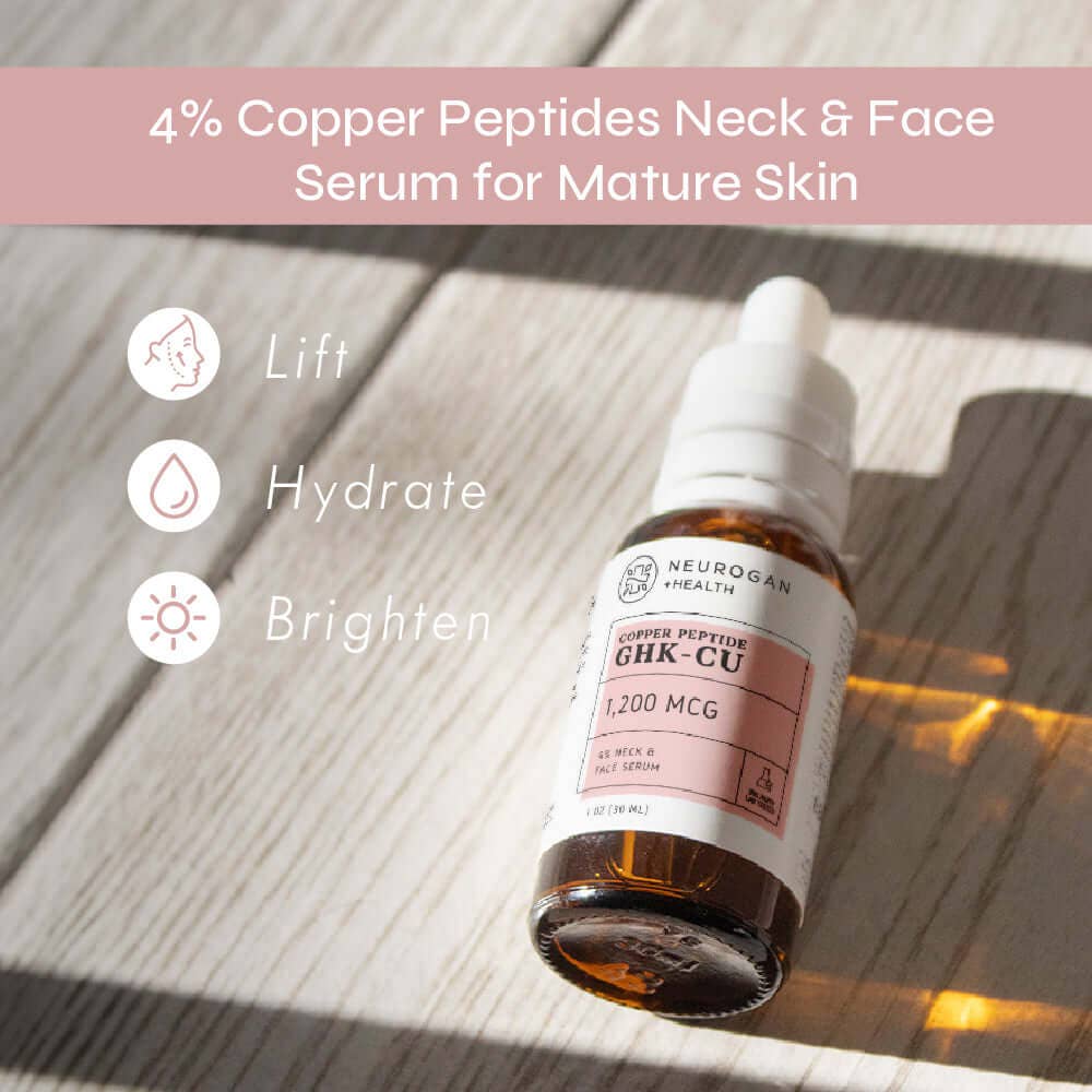 Copper Peptide Face + Neck Serum | GHK CU Skin Firming Serum